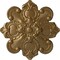 Ekena Millwork Katheryn Ceiling Medallion, Hand-Painted Pale Gold, 18 1/8"OD x 1 1/4"P CM18KAPAS - alternate 1